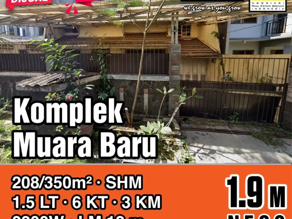 Komplek Muara - Peta Bandung, Jalan Lebar, Harga d Bawah Pasar, Jarang