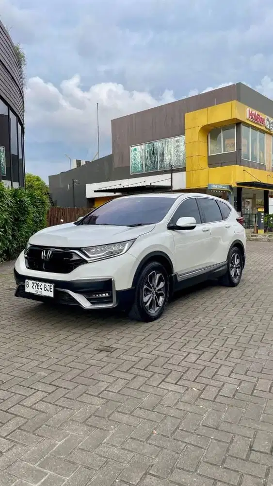 HONDA CRV 1.5 TURBO PRESTIGE SENSING CVT 2022 PUTIH PROMO MURAH DP MN