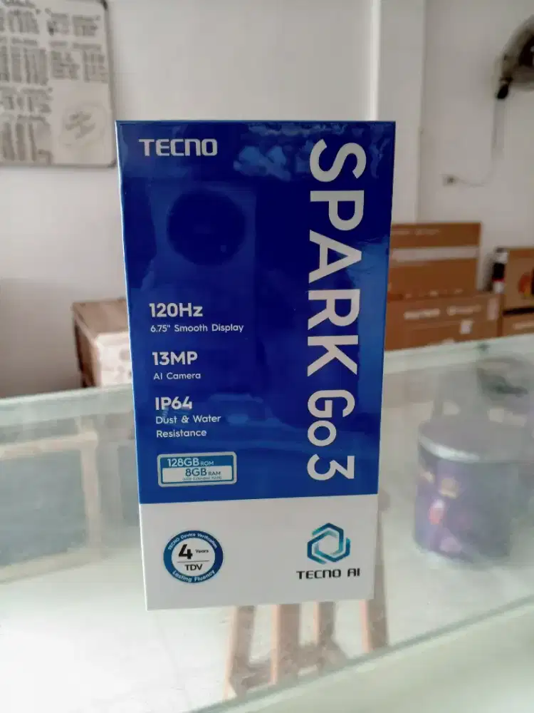 TECNO spark Go 3 4+4/128 GB