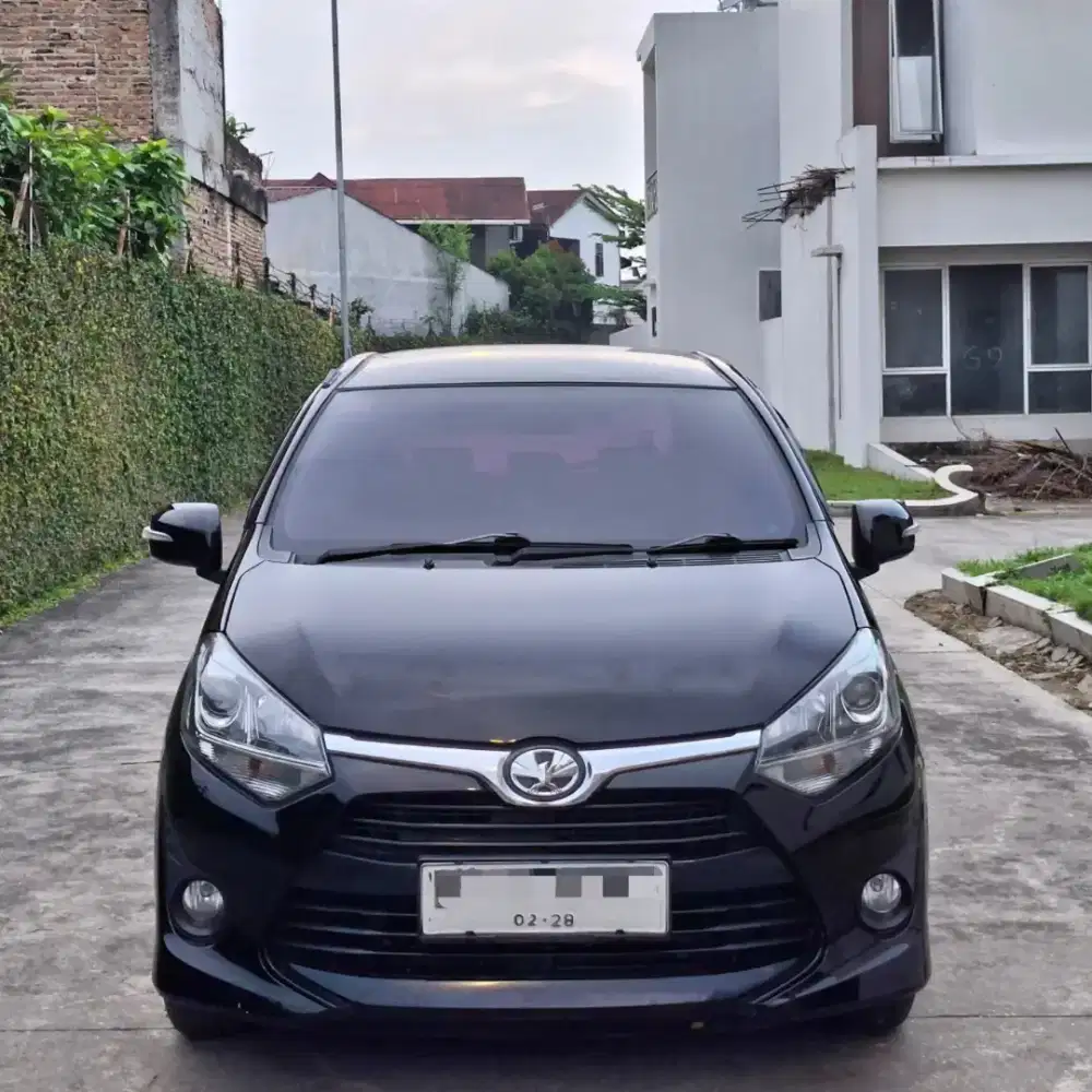 ODO 36 RIBU TOYOTA NEW AGYA 1.2 G AT MATIC 2018 HITAM ISTIMEWA
