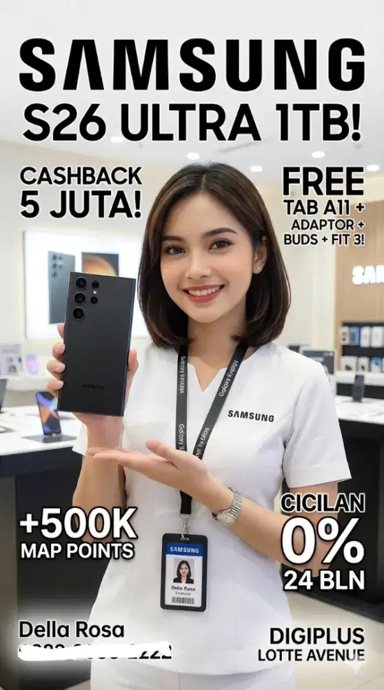SAMSUNG S26 ULTRA POTONGAN 5JT