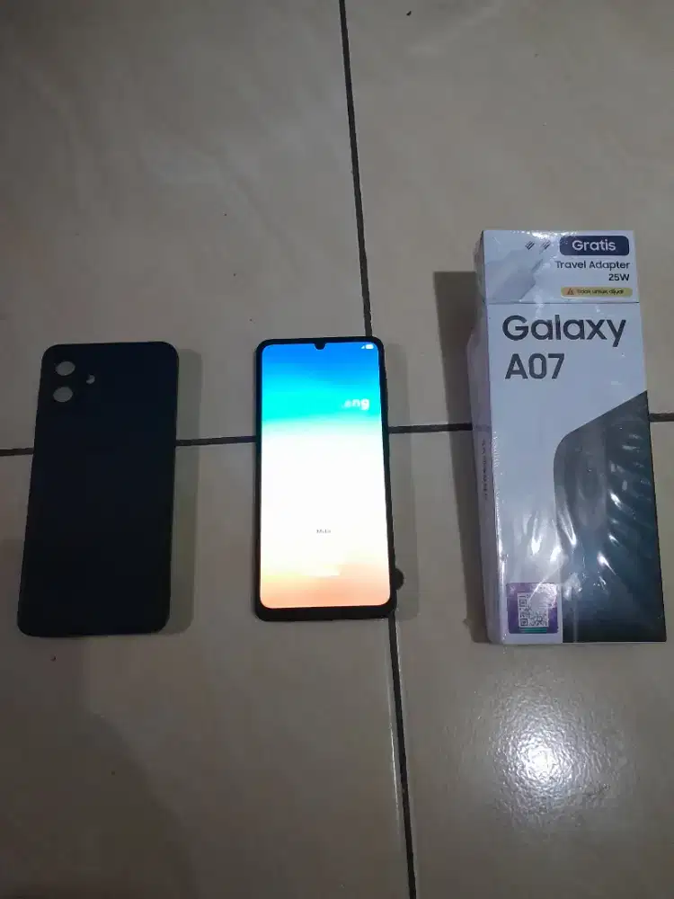 Hp Samsung A07 Ram 4/64 warna hitam
