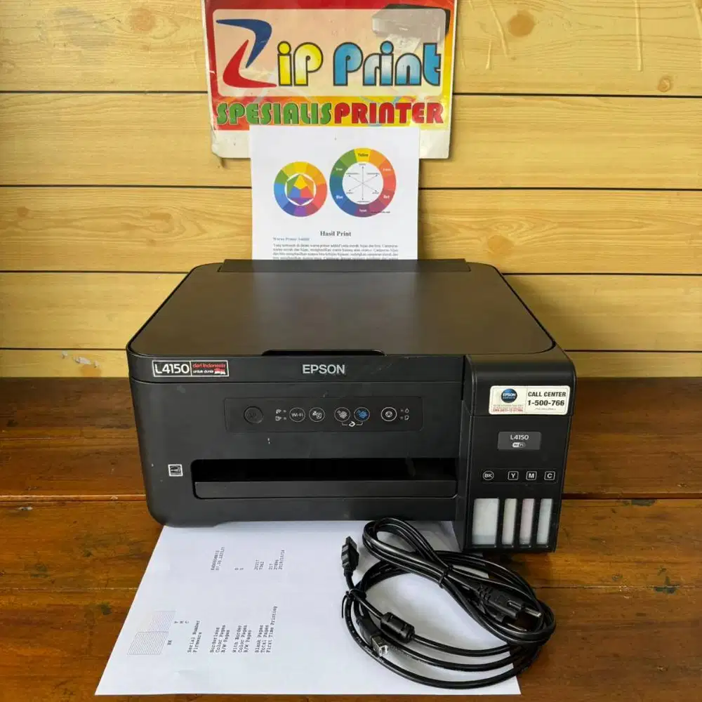 Printer WiFi Epson L4150 Scan Copy Normal
