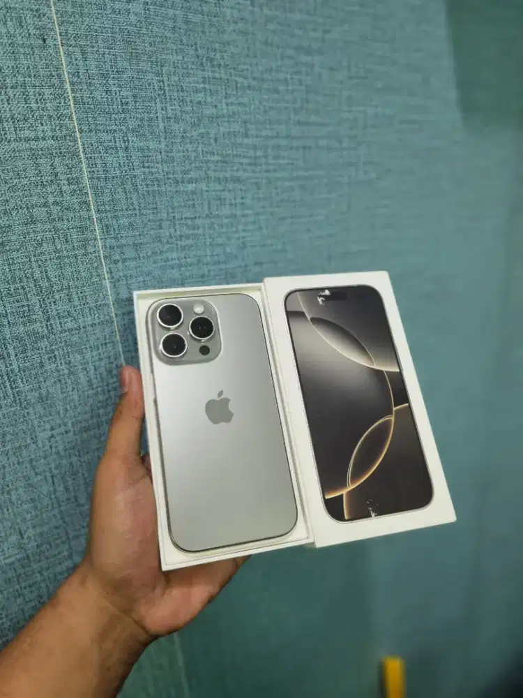 IPhone 16 Pro 256GB Ibox Second Fullset 100% Original