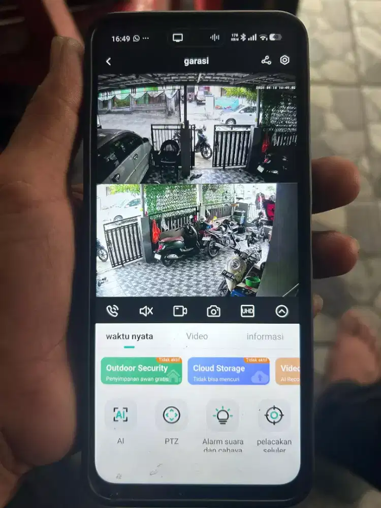 CAMERA CCTV ONLINE DIHP BERGARANSI BISA BERSUARA