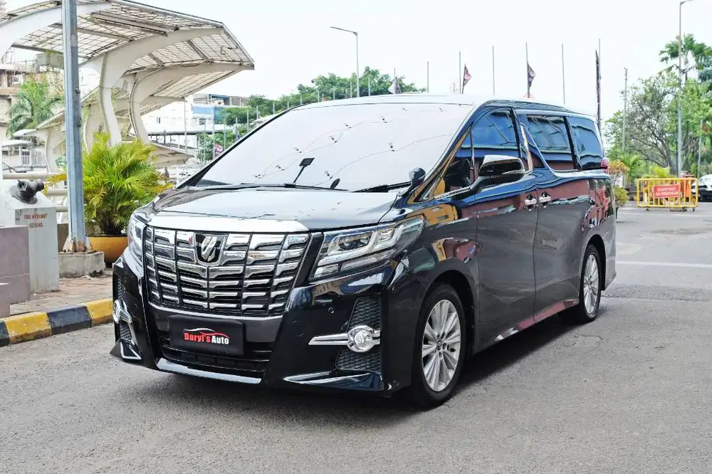 PLAT GANJIL 2015 Toyota Alphard New Model S aless TDP 15jt