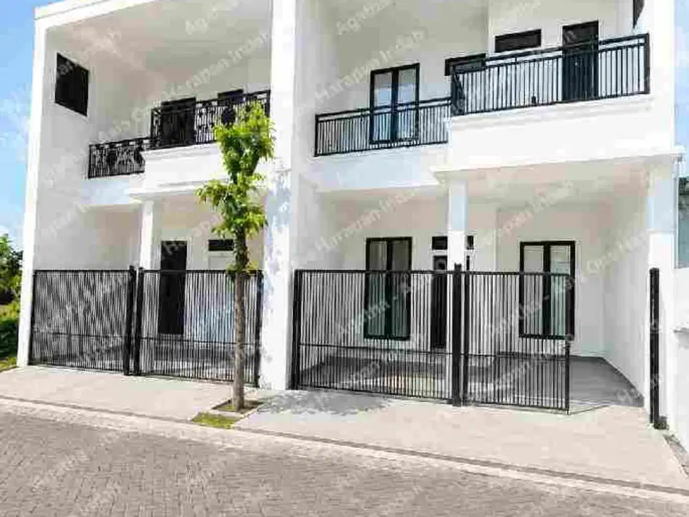Rumah Bangunan Baru hook Kota Harapan Indah Bekasi siap huni