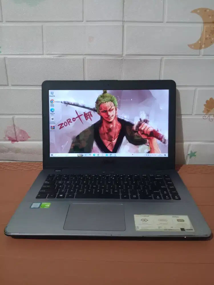 Laptop Murah Editing Asus X441Ur core i5 gen8 ram 8/256 VGA Nvidia 2gb