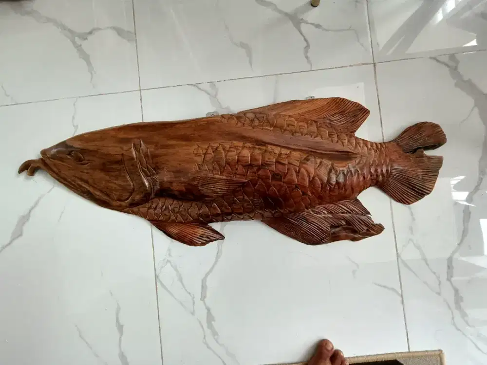 ukiran kayu jati asli
