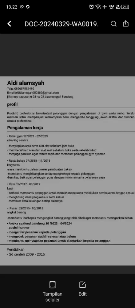 Cari kerja di sekitar ujung Berung