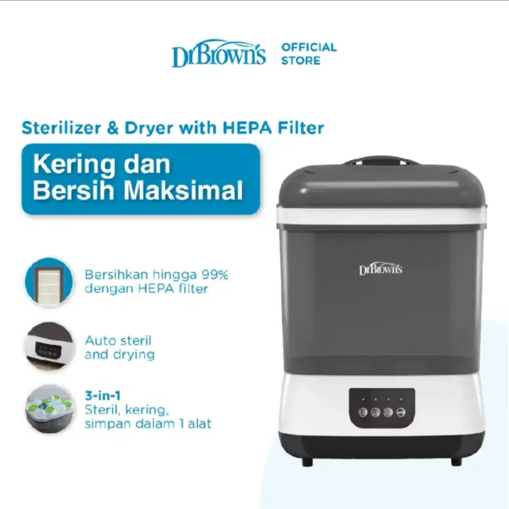 [Prelove like new] Dr. Brown's Clean Steam Sterilizer & Dryer AC178