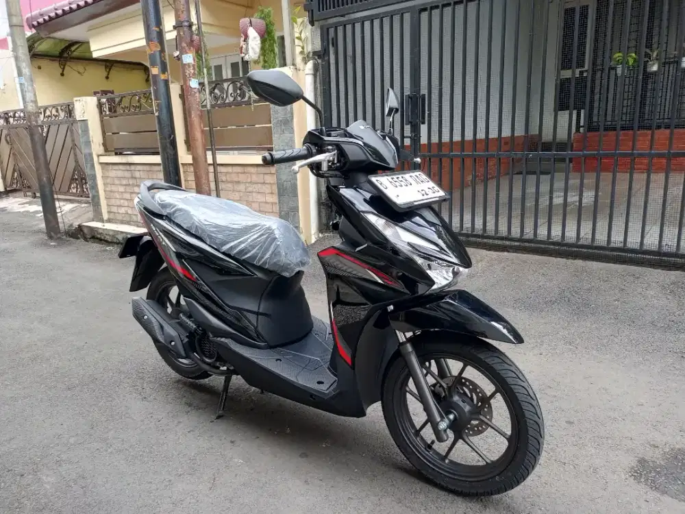 Honda Beat New 2025 (Akhir Tahun) Hitam Pajak Hidup Mulus Nego