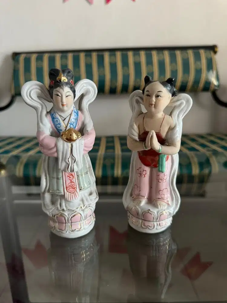patung pendamping dewi kwan im 2 pcs