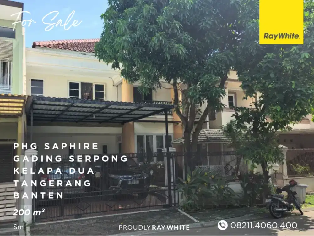 Pondok Hijau Golf - Saphire - Gading Serpong 200 m²