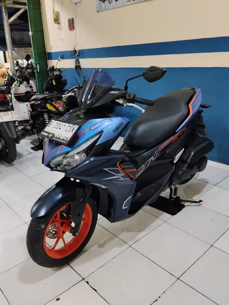 DI JUAL YAMAHA AEROX CYBERCITY 2023 GRES ORISINIL SIAP PAKAI