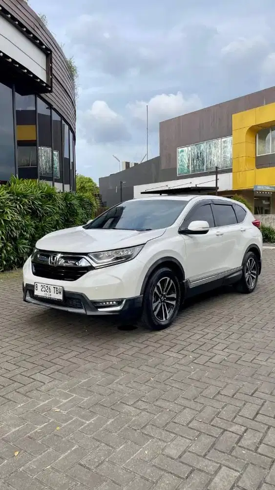 DP 20 JT || HONDA CRV 1.5 TURBO PRESTIGE CVT 2018 PUTIH