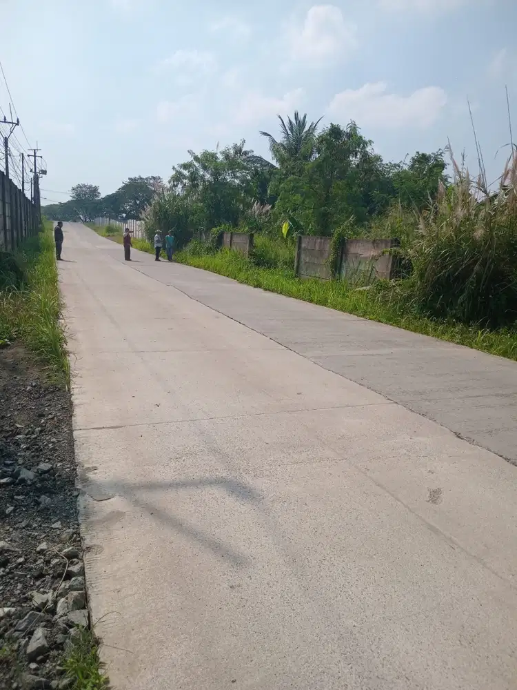Di jual lahan murah jln raya deket dengan exit toll ( serpong -bogor