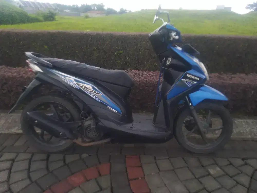 Honda Beat Fi 2013 stater kasar di bektim