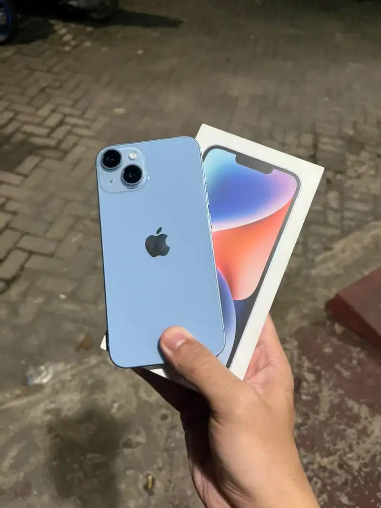 iPhone 14 Blue 128GB iBox On garansi