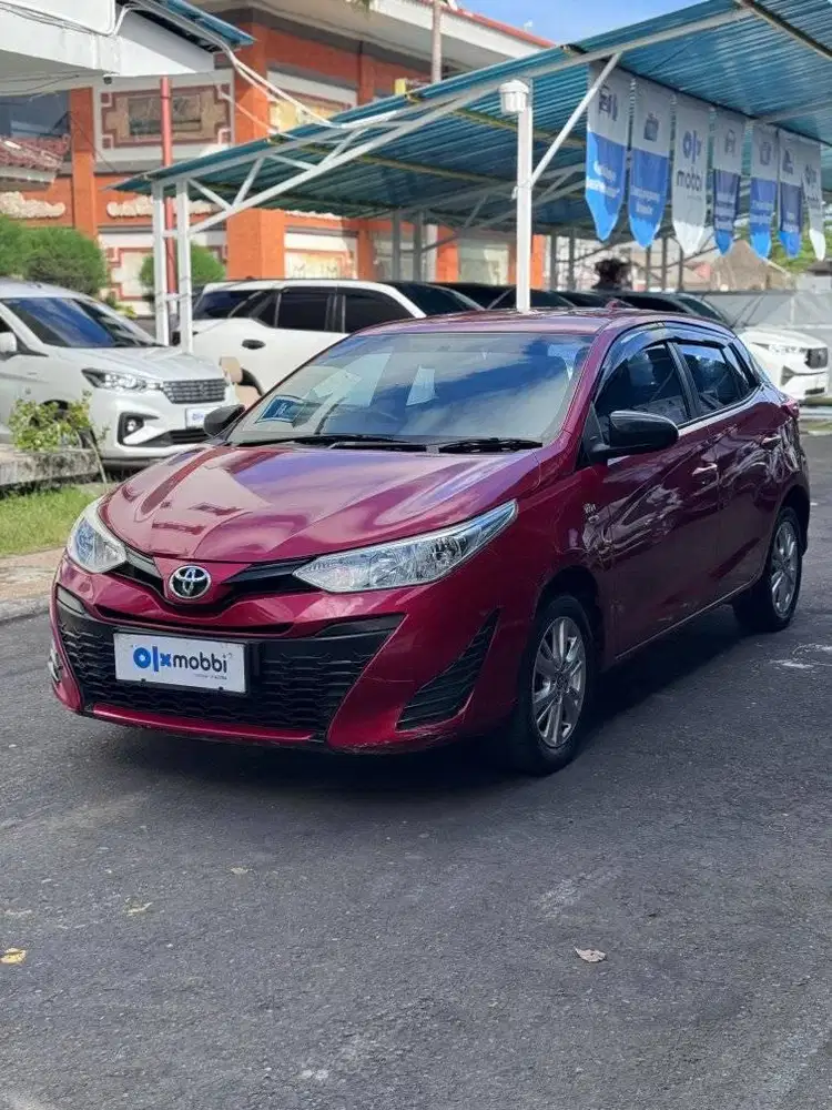 Toyota Yaris 1.5 E Bensin AT 2018 Merah