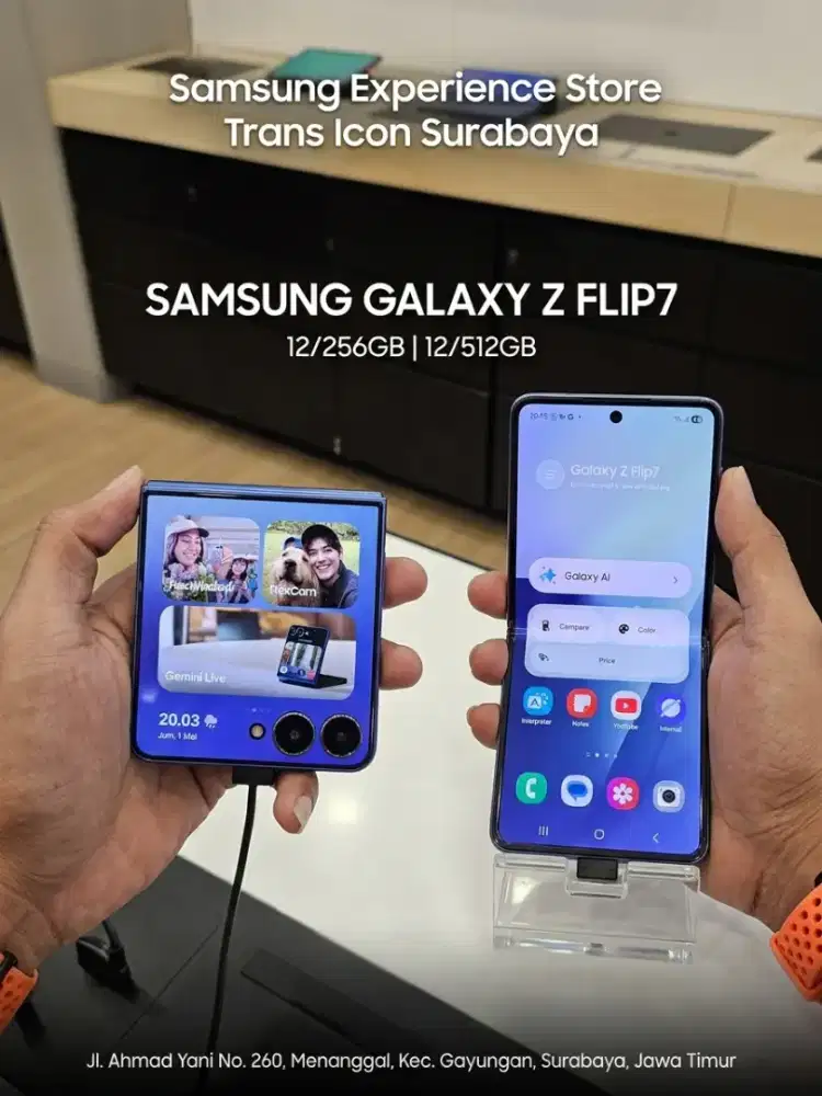SAMSUNG GALAXY Z FLIP7 BONUS GRATIS SPEAKER PREMIUM