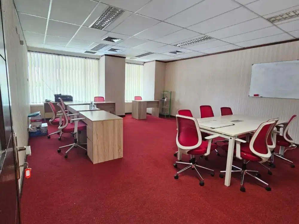 Sewa Kantor Siap Huni 50 m2 di Gedung Graha Dirgantara Halim Jaktim