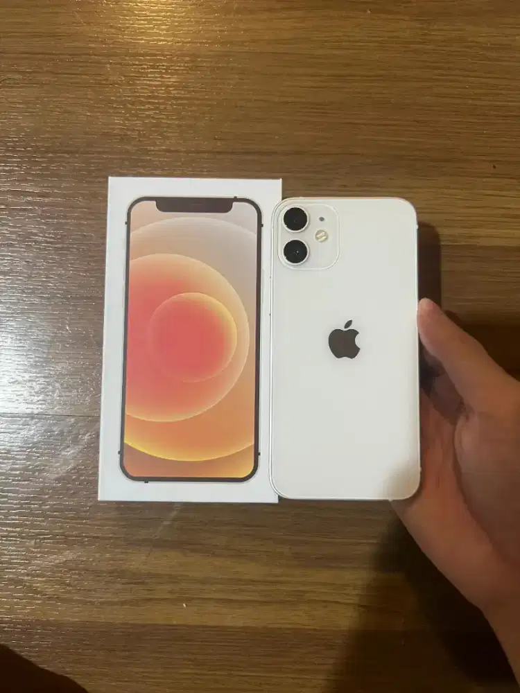 iPhone 12 128GB White Mulus Full Fungsi