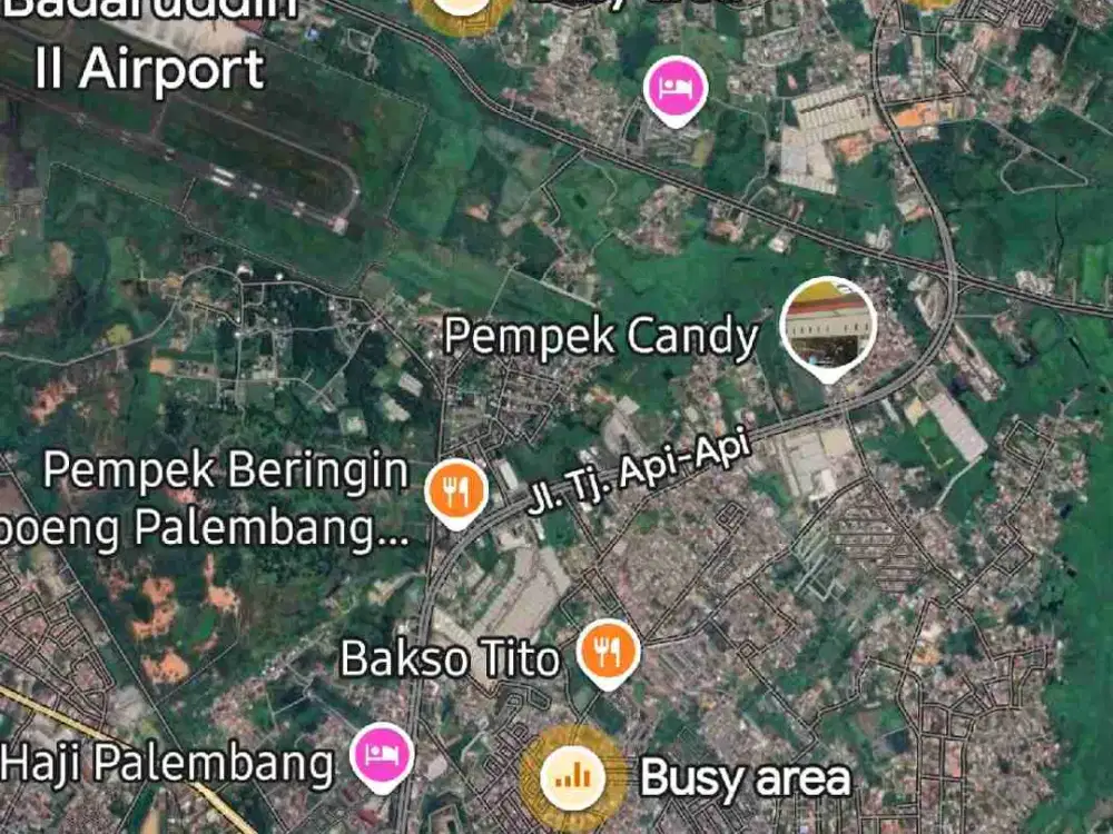 Dijual Tanah Jalan Adas Manis Sukarami Palembang