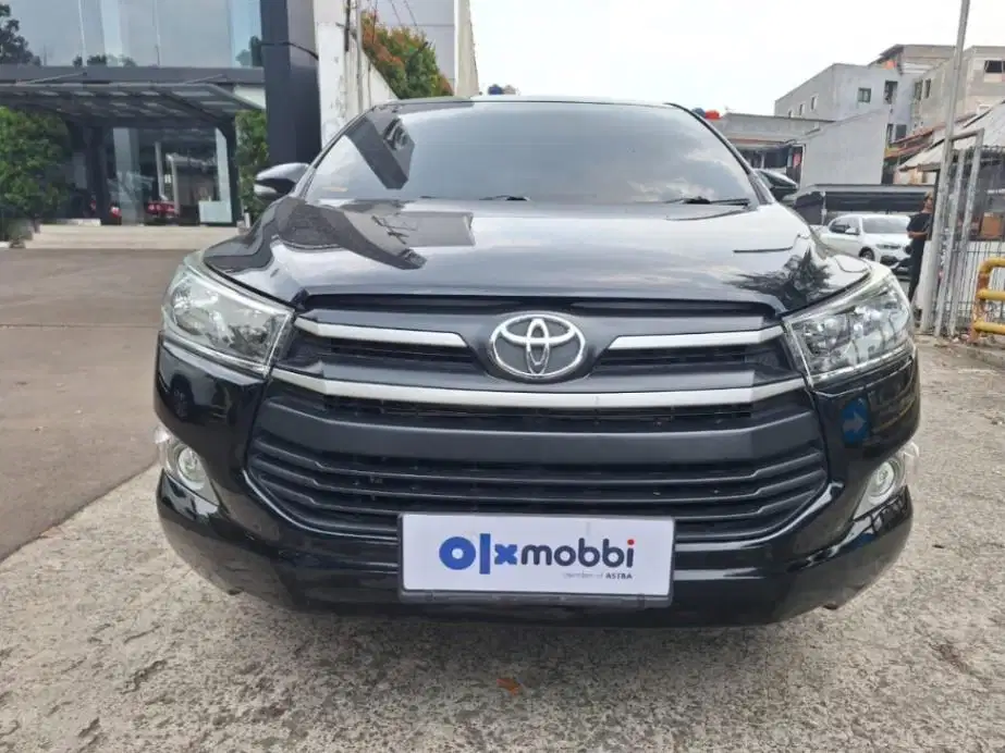 DP MURAH Toyota Kijang Innova 2.4 G Solar-AT 2017 Hitam CVCWD
