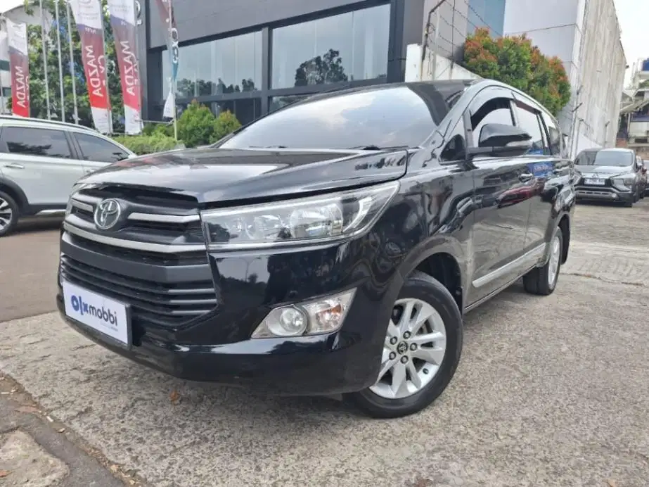 DP MURAH Toyota Kijang Innova 2.4 G Solar-AT 2017 Hitam CVCWD