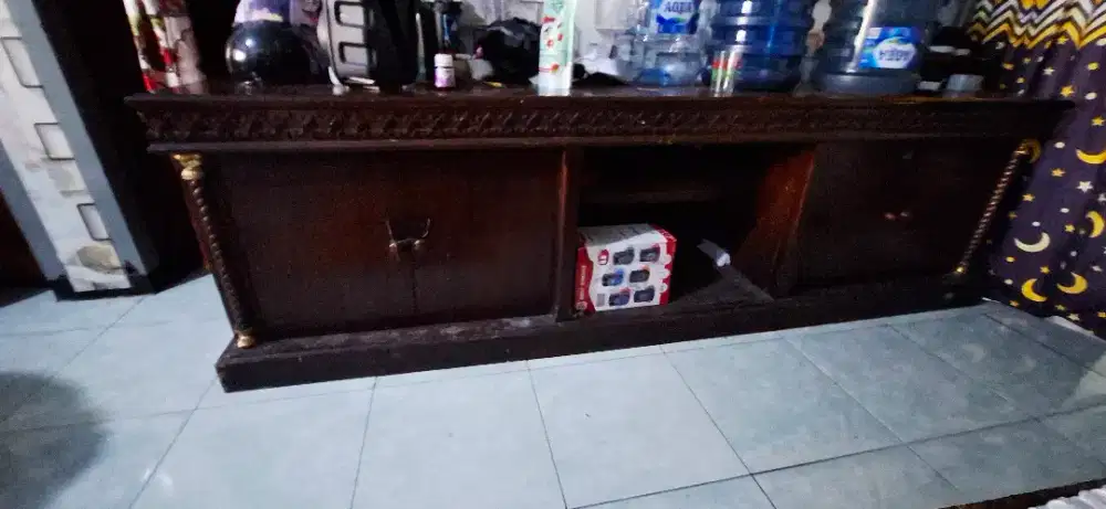 Meja kayu jati custom