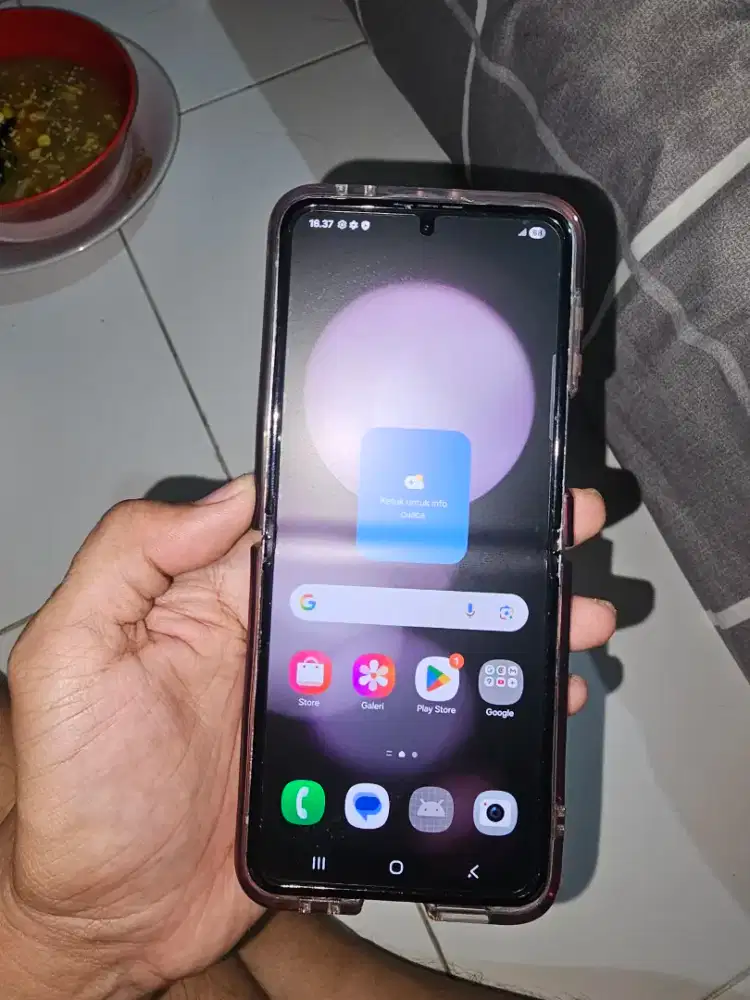 Jual santai samsung flip 5 memory 256Gb