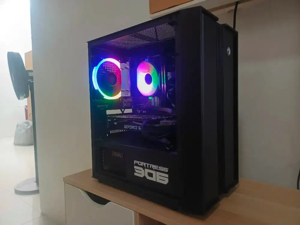 Jual/TT PC Intel Core i3 Gen 10100f GTX 1660 Ti 6Gb Ram 16Gb Ssd 512gb