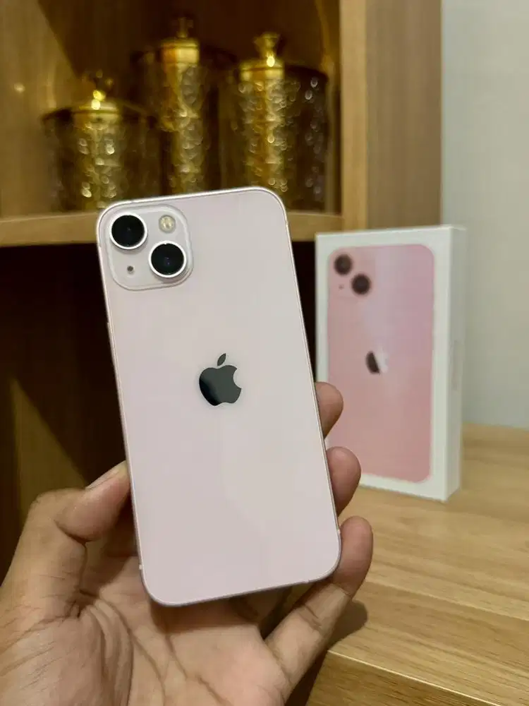 Iphone 13 128gb beacukai pink