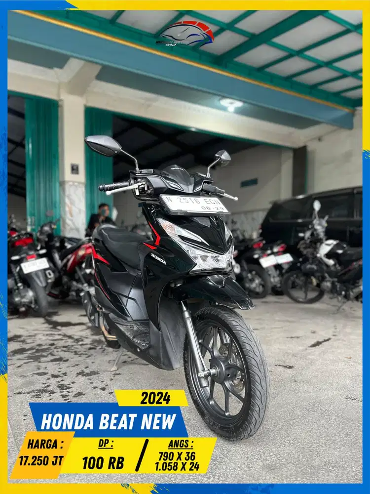 HONDA BEAT NEW 2024 MONGGO READY MASZEHH HIKMAH MOTOR KEPUH MALANG