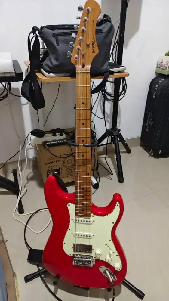 Gitar Elektrik SQOE SEST600 Roasted Maple Stratocaster