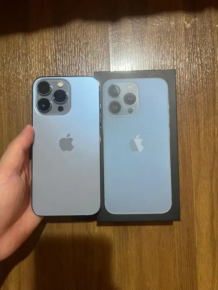 Iphone 13 Pro 128GB Sierra Blue Mulus Full Fungsi