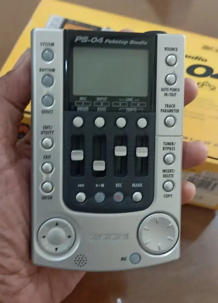 Digital recorder zoom PS 04 multitrack bonus memori 128 mb