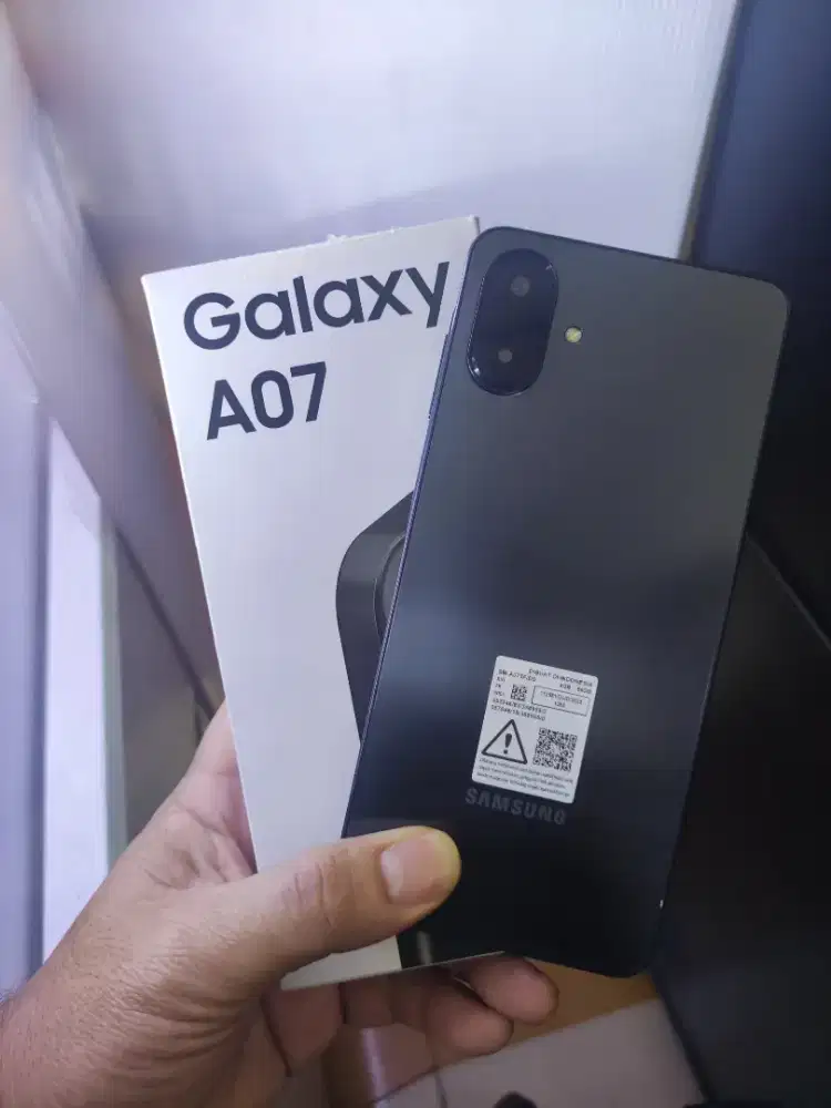 Second Like New Samsung A07 4/64Gb Fullset Original
