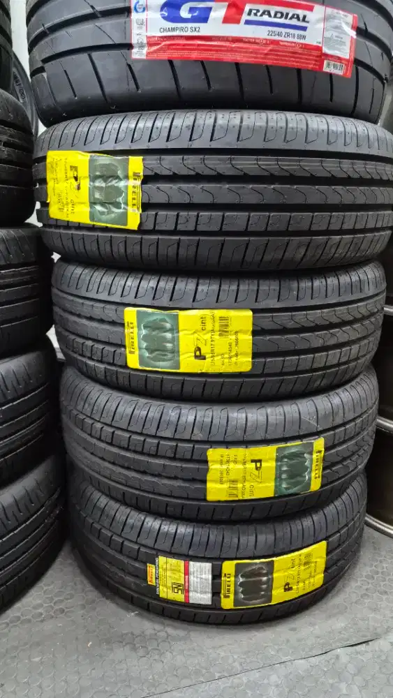 Ban 225/55 R17 Pirelli P7 BARU NIK 2023