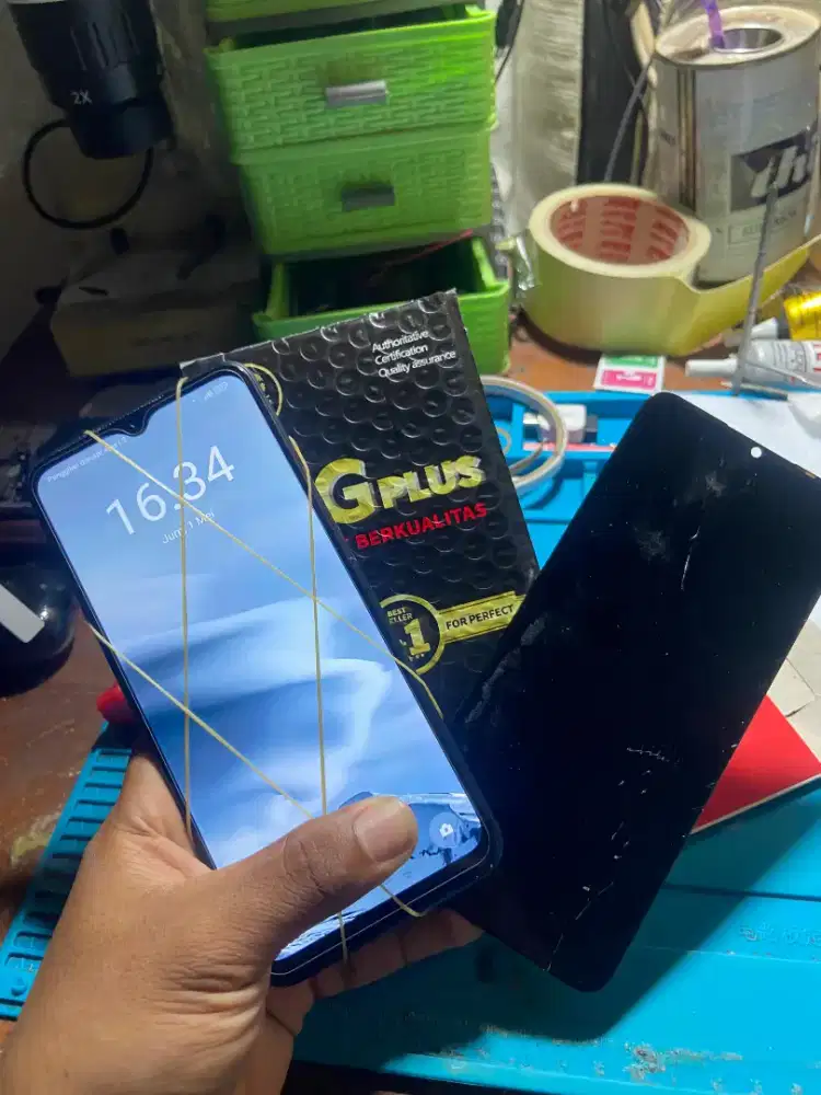 Promo ganti lcd dan batrai