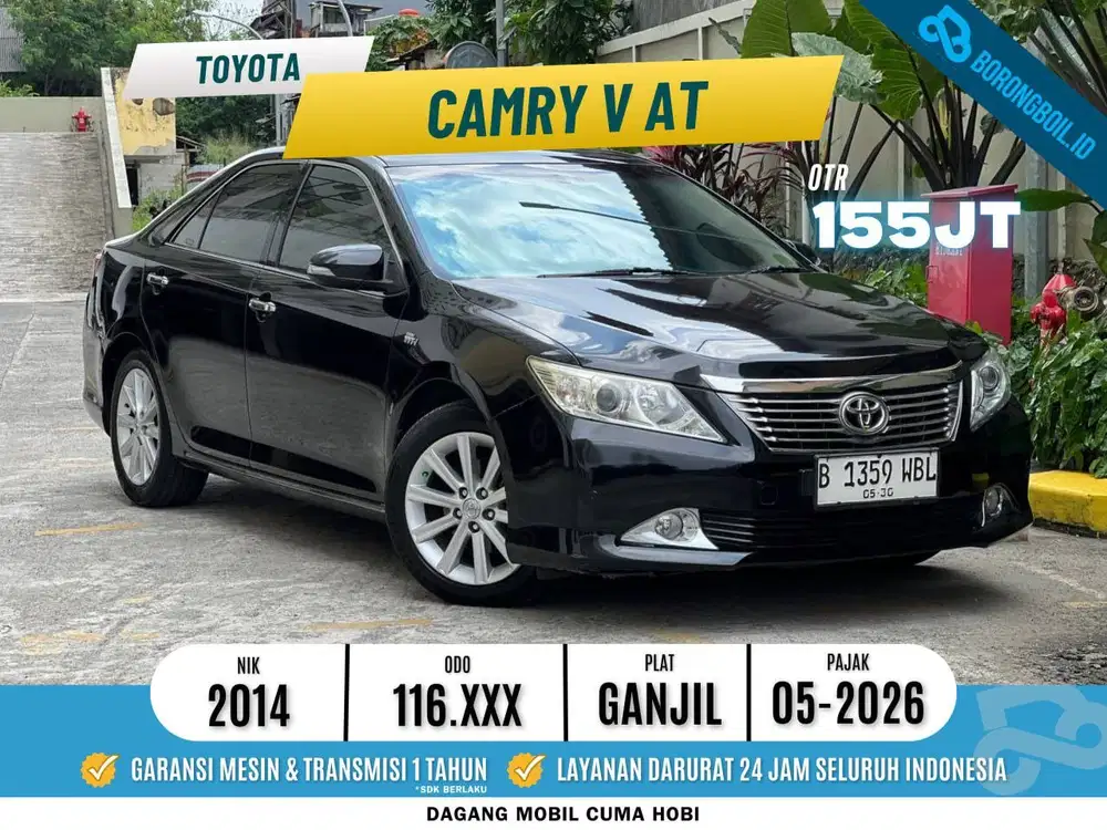 Toyota Camry V 2.5 AT 2014 Hitam