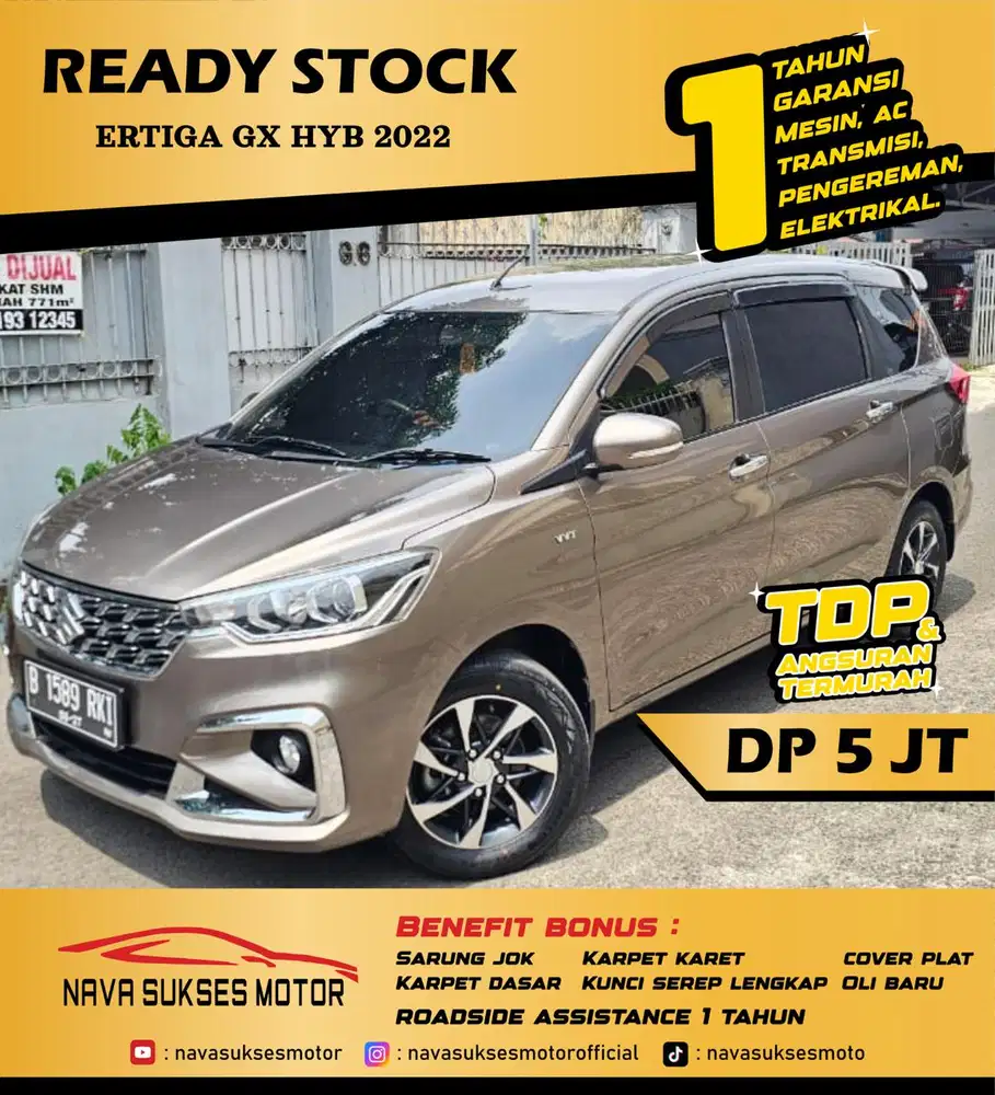 TDP 5 JUTA -ERTIGA GX HYB 2022