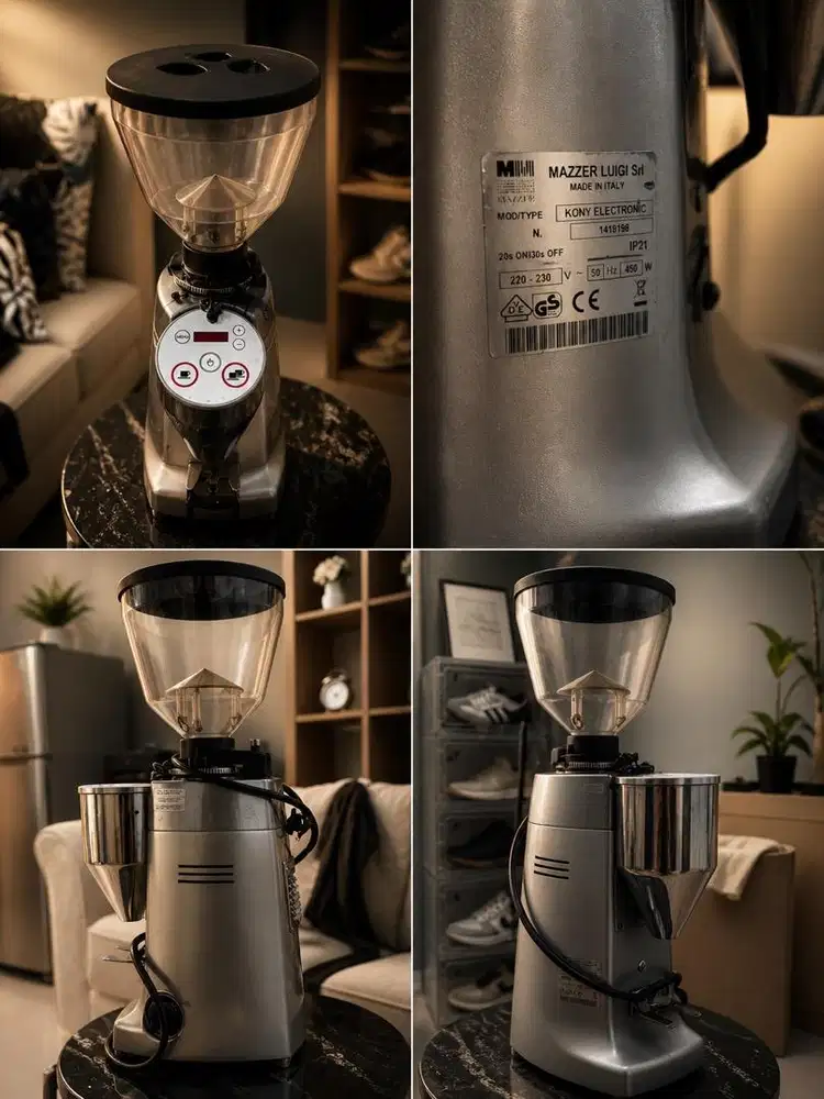 Grinder kopi merk Mazzer Kony Electric