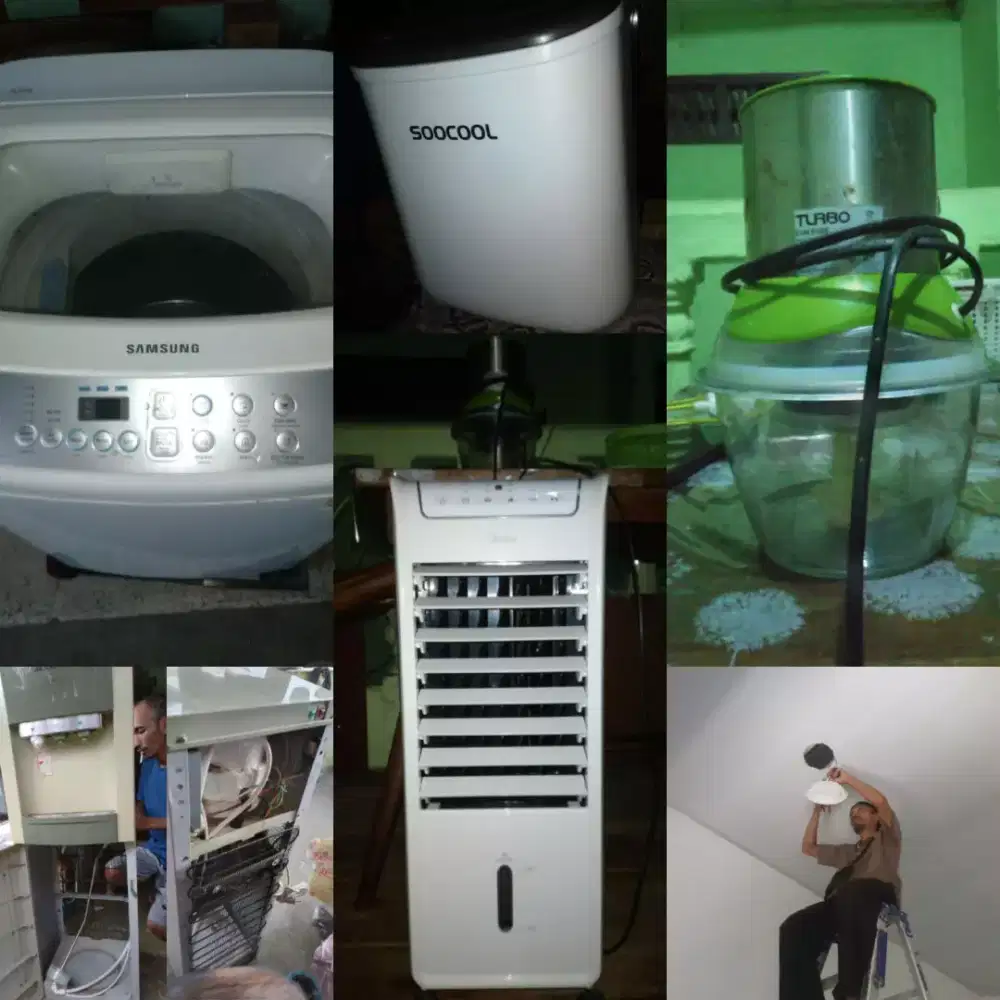 Jasa Cuci AC dan servis elektronik