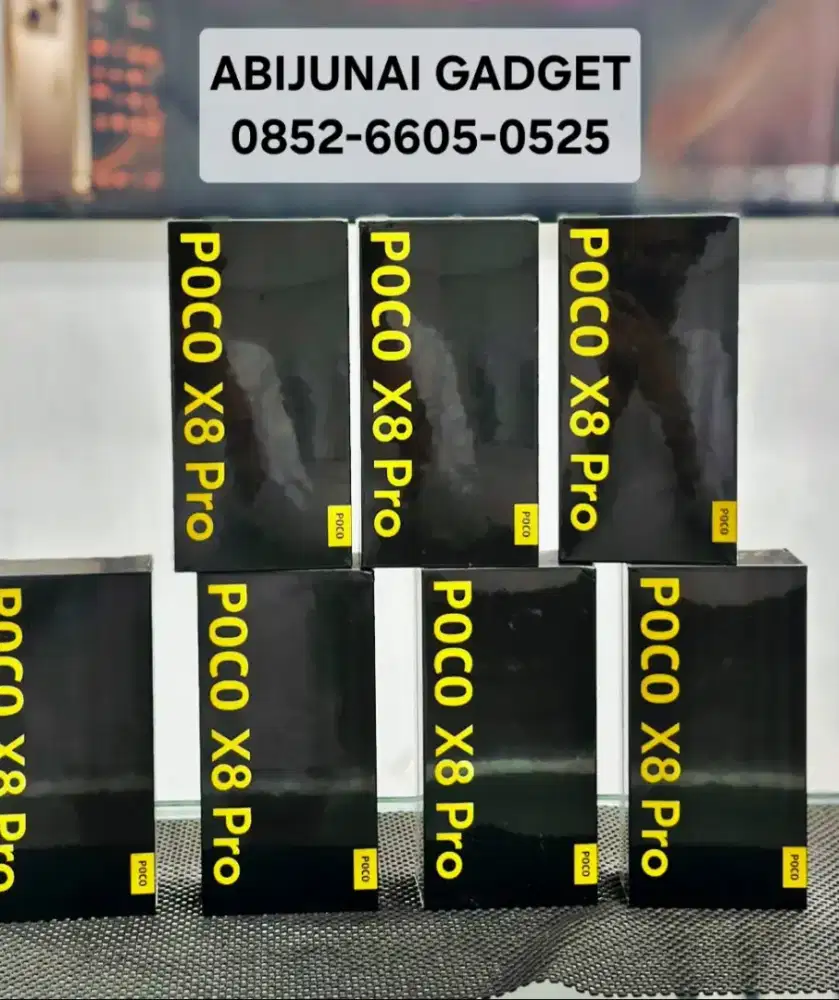 POCO X8 PRO 5G 8/512GB NEW SEGEL PABRIK