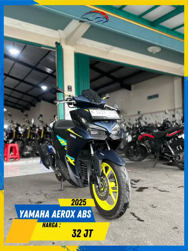 YAMAHA AEROX ABS 2025 LIKE NEW MASZEHH HIKMAH MOTOR KEPUH