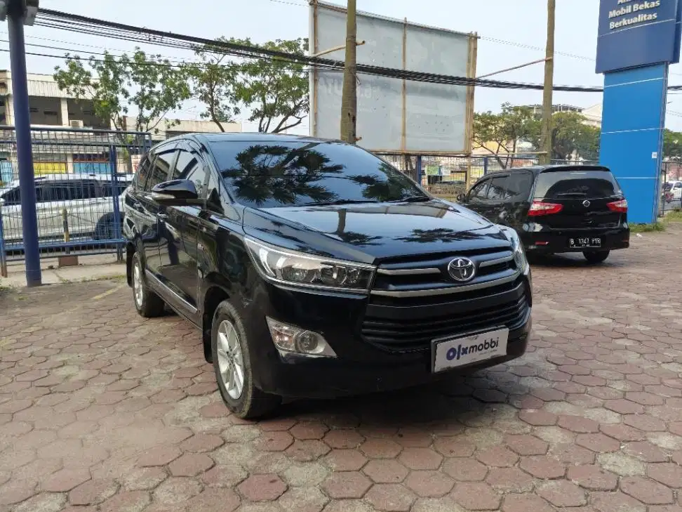 DP MURAH Toyota Kijang Innova 2.0 G Bensin-AT 2016 Hitam CVZID