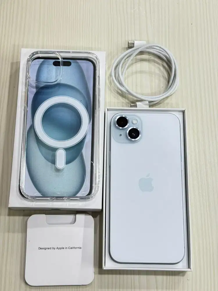 iphone 15 plus 256gb ibox bh 88% original bawaan