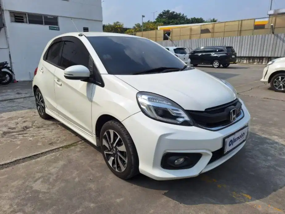 DP MURAH Honda Brio 1.2 RS Bensin-AT 2018 Putih CFINB